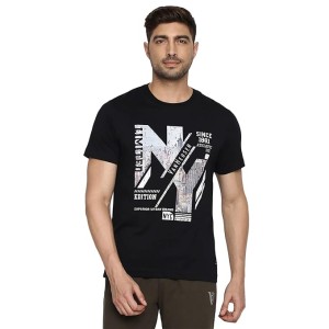 17Nov - Van Heusen Men's Cotton Regular Fit T-Shirt